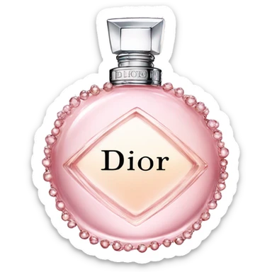 Dior perfume sticker
