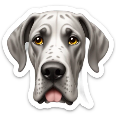 Great Dane Dog sticker