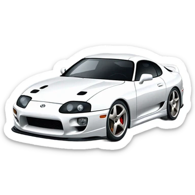 TOYOTA SUPRA MK4 sticker
