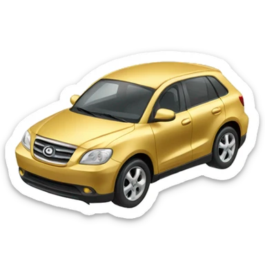 Gold Key car  sticker