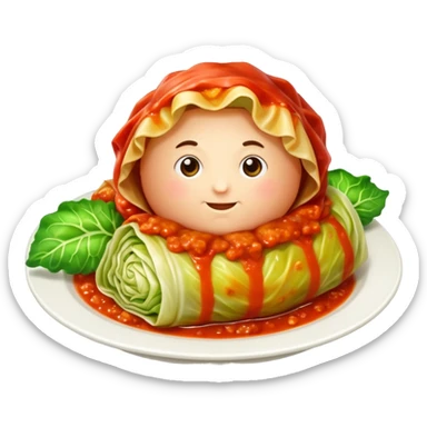 cabbage rolls sticker