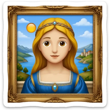 Renaissance painting
 sticker