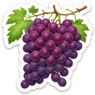 Grapes sticker