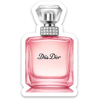 Miss dior perfume sticker
