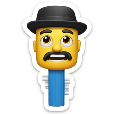  Pez con capa sticker