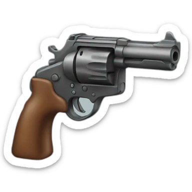 Gun sticker