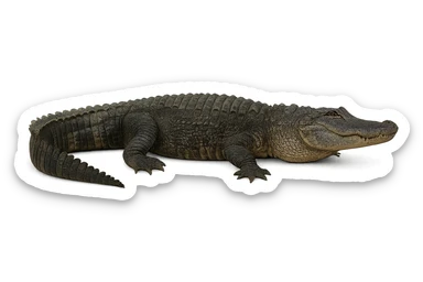 Alligator sticker