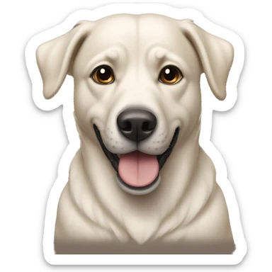 perro nervioso sticker