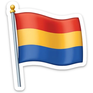 a flag with these colours:  sticker
