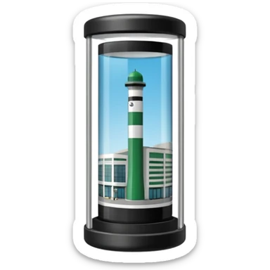 estação tubo de curitiba sticker