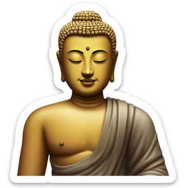 Buddha sticker