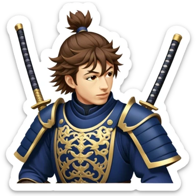 Samurai Strategist sticker