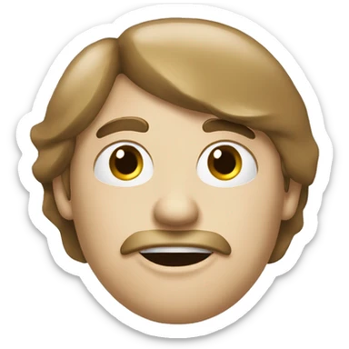 Eu com a mão no rosto como se algo deu errado sticker