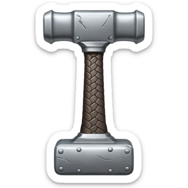 thor hammer sticker