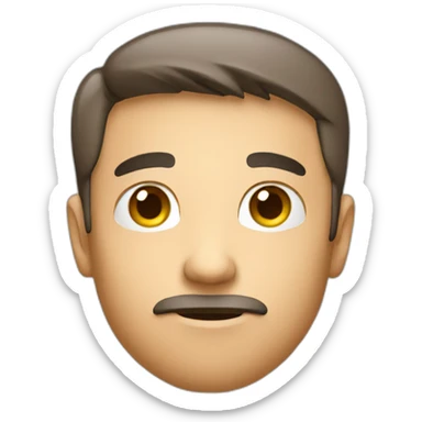 interested face sticker