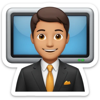 Vox(hazbin hotel) sticker