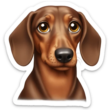 dachshund sticker