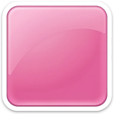 Pink card sticker