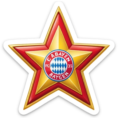 FC Bayern Stern des Südens sticker