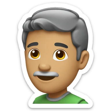 pat on the head sticker