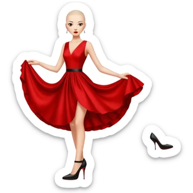 👒🎀
👩‍🦲
👗🧣
👠👠 sticker