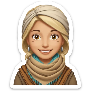 Off-road gypsy drawing sticker