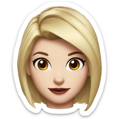 spider-man gwen stacy head sticker