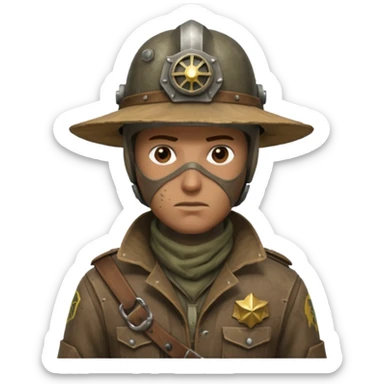 ncr ranger from fallout new vegas sticker