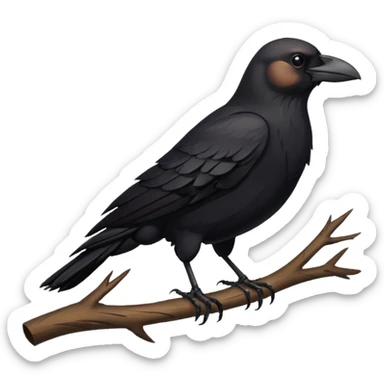 a full Crow sticker