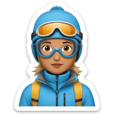 Ski Instructor sticker