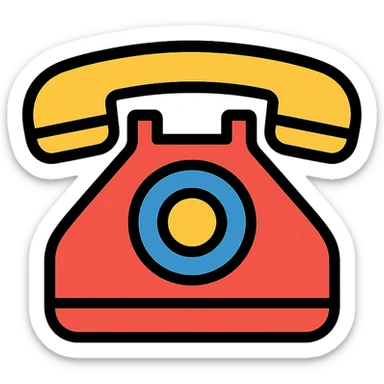 telephone sticker