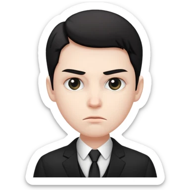 R.I.P Angry Edward (1819-2019) (Reason: Passed Away By Age 200) sticker