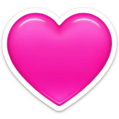 love heart neon cyberpunk sticker