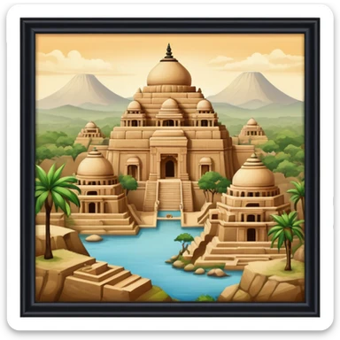 India in 2500 bc emage  sticker