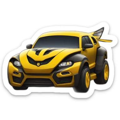 bumblebee transformers car sticker