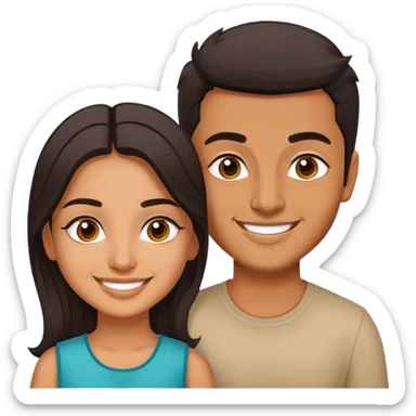 Ali and mehak sticker