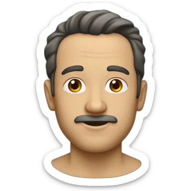 homme qui goûte quelque chose sticker