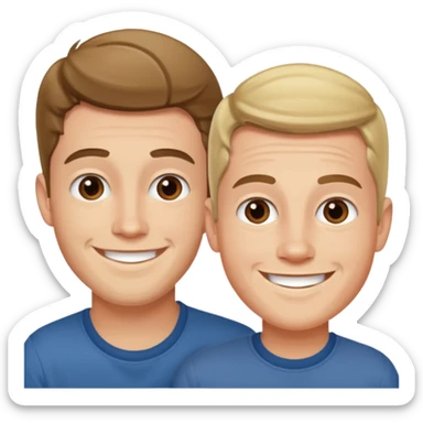 Fammi dustin e edde in sieme quelli di Stranger Things sticker