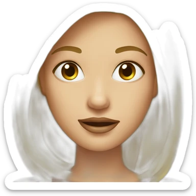 funny-girl-singer-blonde sticker