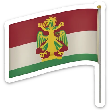 sicilian flag sticker