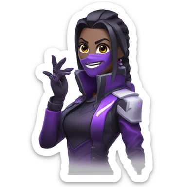 Sombra overwatch sticker