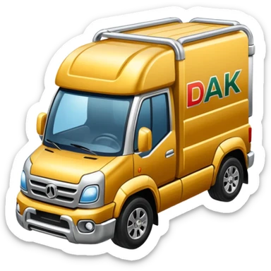 Dakar logo gara di auto  sticker