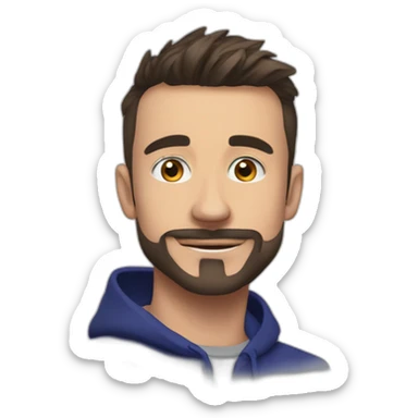 Maxime Biaggi French Twitch streamer sticker