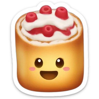 Cutest cinamon roll  sticker