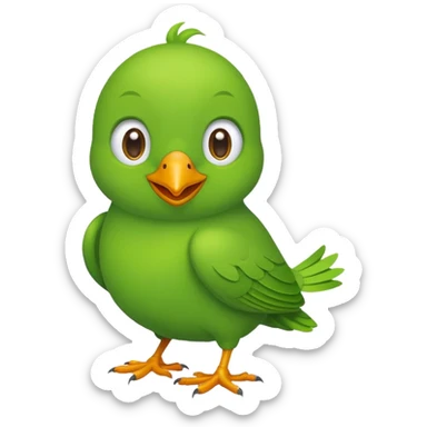 Duolingo Bird sticker
