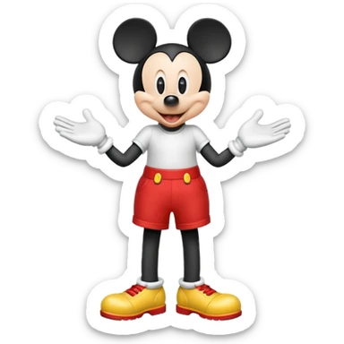 mickey mouse clubhouse sticker
