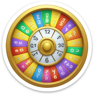 wheel of fortune sticker