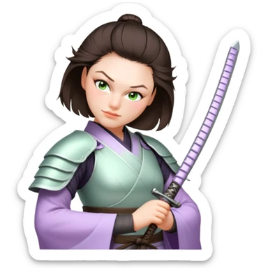 Gentle Samurai sticker