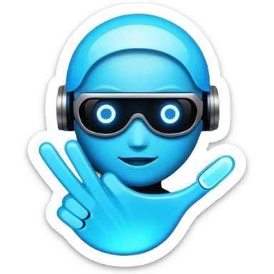Neon cyberpunk style emoji, glowing terminal cursor with electric effects, futuristic hacker aesthetic sticker