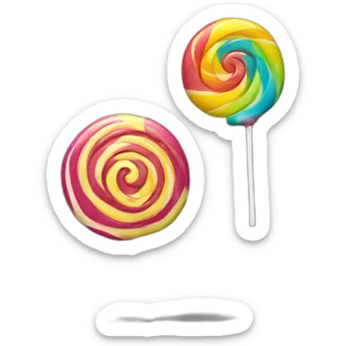 lollipop running away from responsibilities sticker